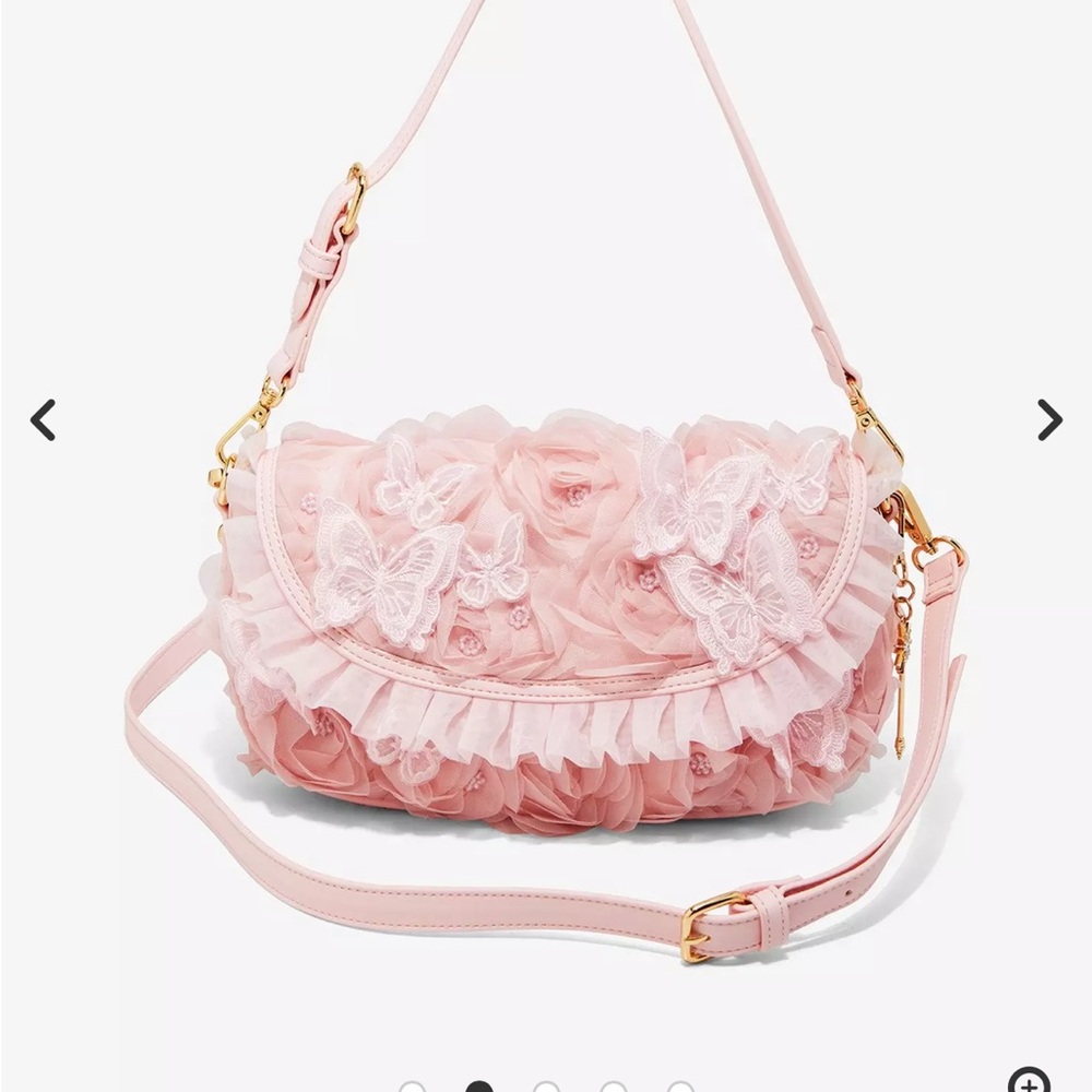 Our Universe Wicked Glinda Floral Crossbody Bag - BoxLunch Exclusive
